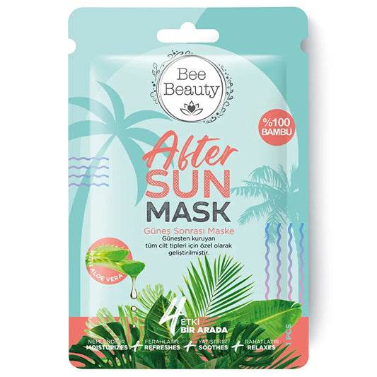 Bee Beauty After Sun Aloe Vera Sheet Mask 25 ml - alotasawkli