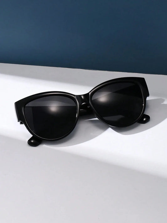 SHEIN-Polarized sunglasses, classic geometric plastic frame, unisex - alotasawkli