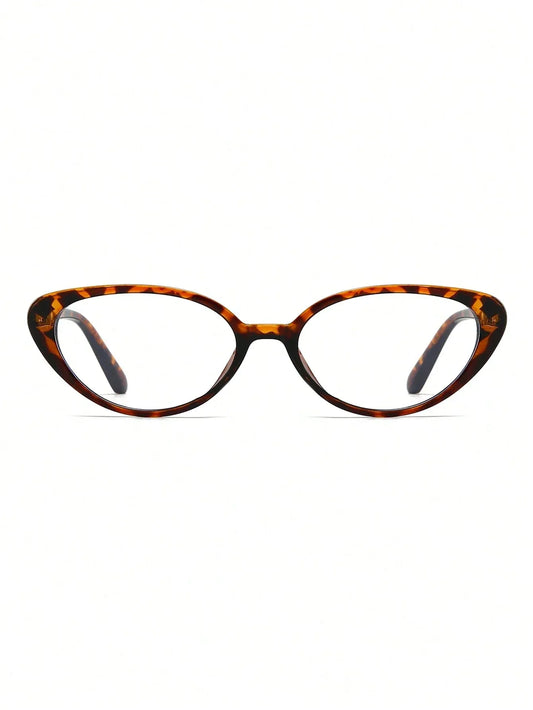 SHEIN-A pair of women's fashion glasses with a full studded frame - alotasawkli