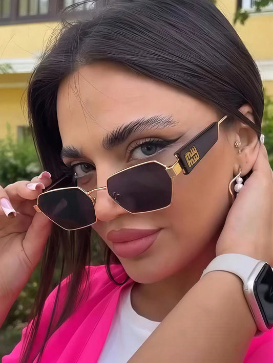 SHEIN-piece of elegant multi-sided metal eyeglasses accessory - alotasawkli