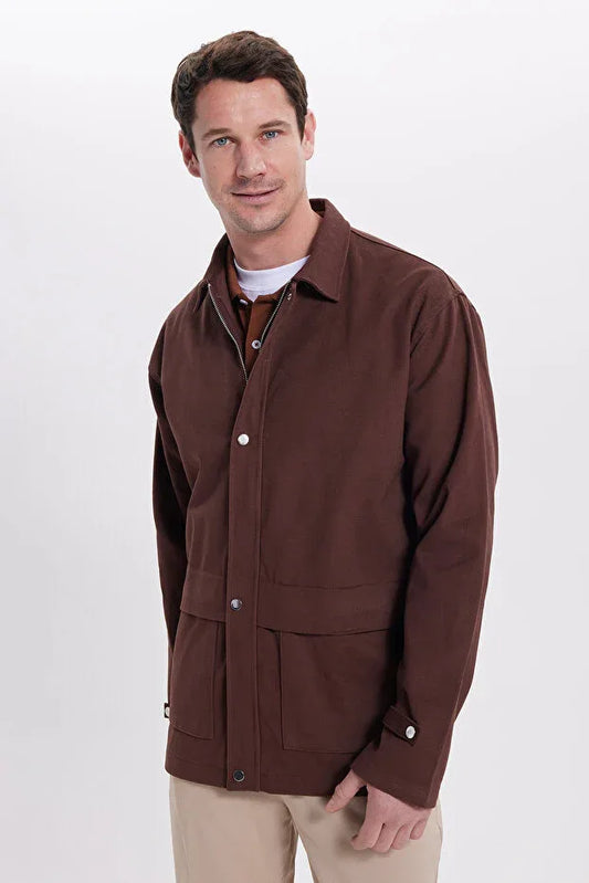 TRENDYOL-Tudors Men's Relax Fit Comfortable Cut 100% - alotasawkli