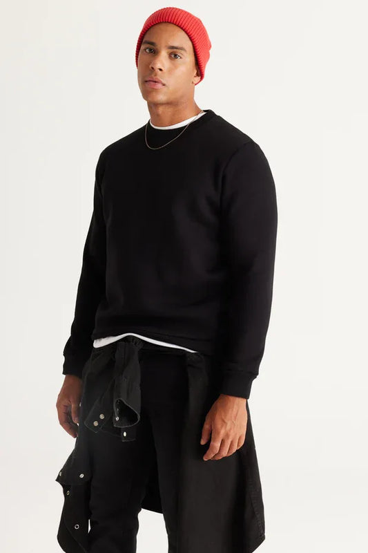 TRENDYOL-AC&Co / Altınyıldız Classics Men's Black Standard Fit