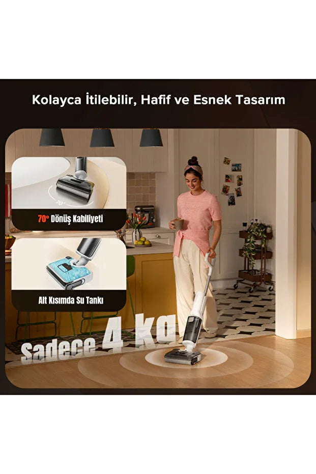 Roborock F25 RT Wet & Dry Smart Upright Vacuum Cleaner - alotasawkli