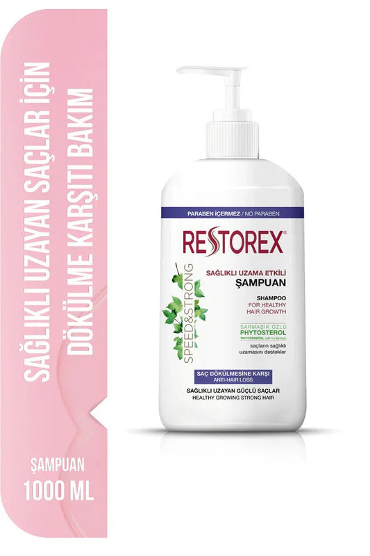 Restorex Anti-Hair Loss Shampoo 1000 ml (2 Packs) - alotasawkli