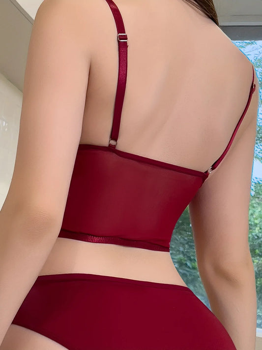 TEMU-Women'S Sexy Mesh Patchwork - alotasawkli