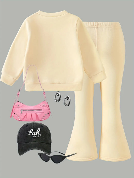 TEMU-Girls' Autumn/Winter Casual Leopard Print - alotasawkli