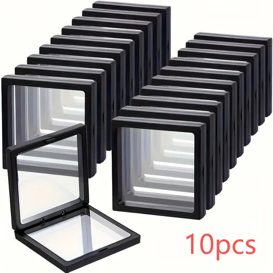 10pcs Transparent Display Boxes - alotasawkli