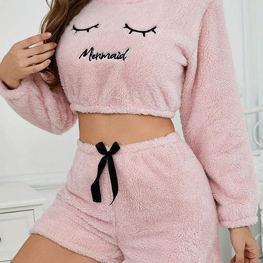 TEMU-Autumn Winter -Lined Women's Loungewear - alotasawkli