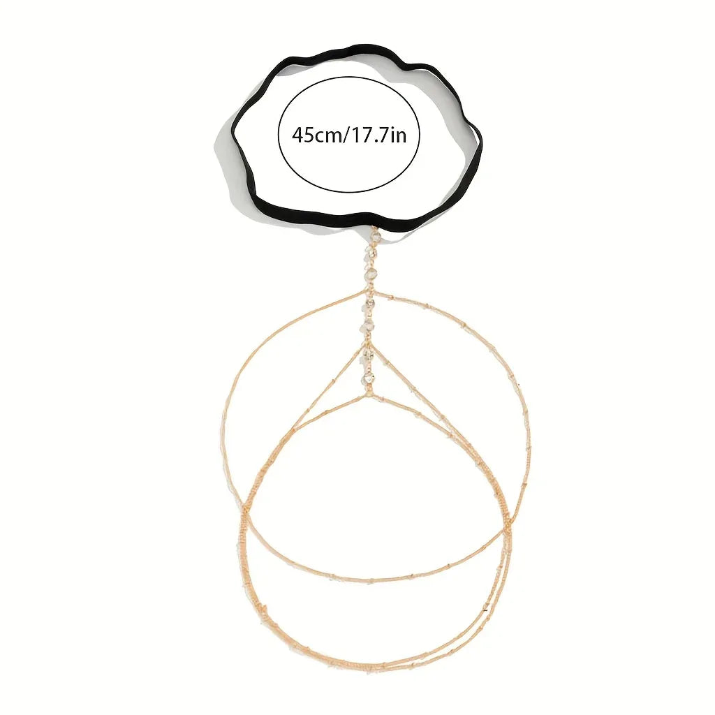 TEMU-A Single Gem Anklet Suitable for Everyday Wear During Vacations - alotasawkli