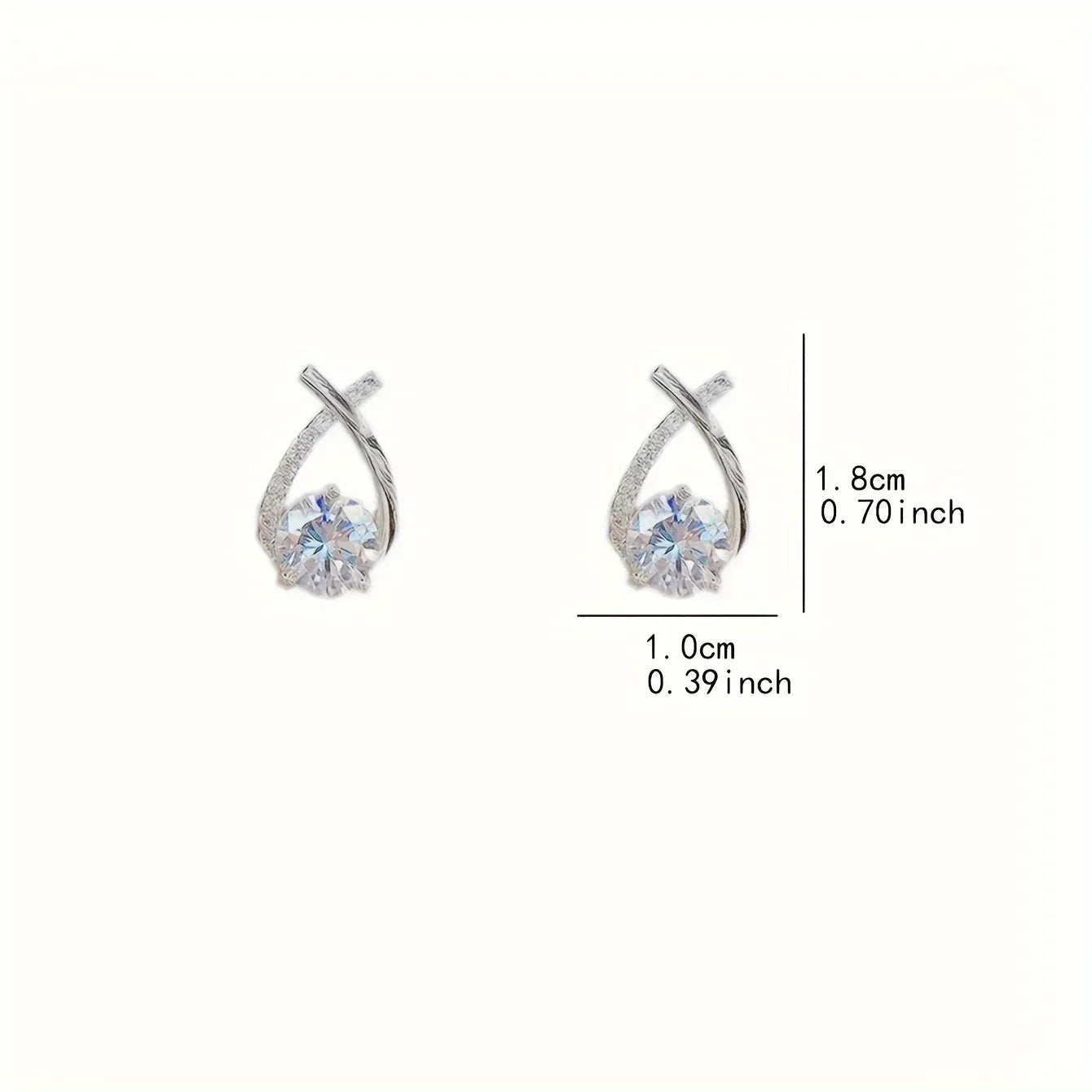Vintage Stud Earrings - Alloy with Stainless Steel Post - alotasawkli