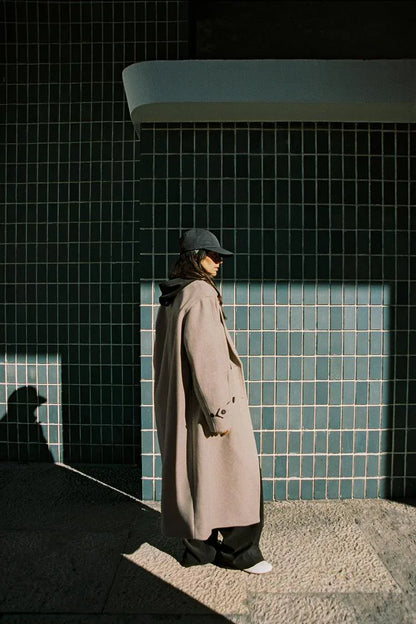 SOFT OVERSIZED COAT - alotasawkli