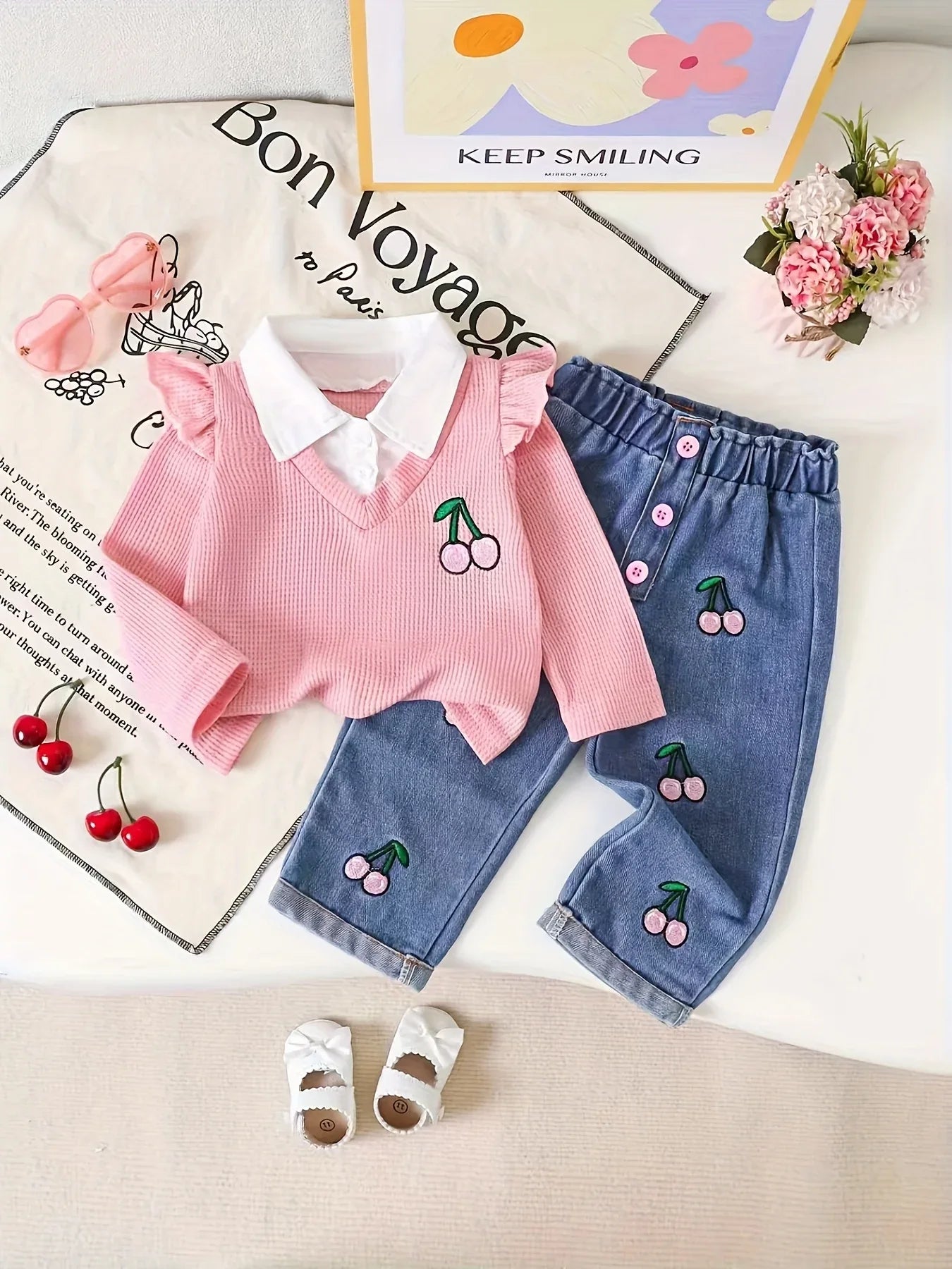 TEMU-Spring And Autumn Casual Sweet And Cute - alotasawkli