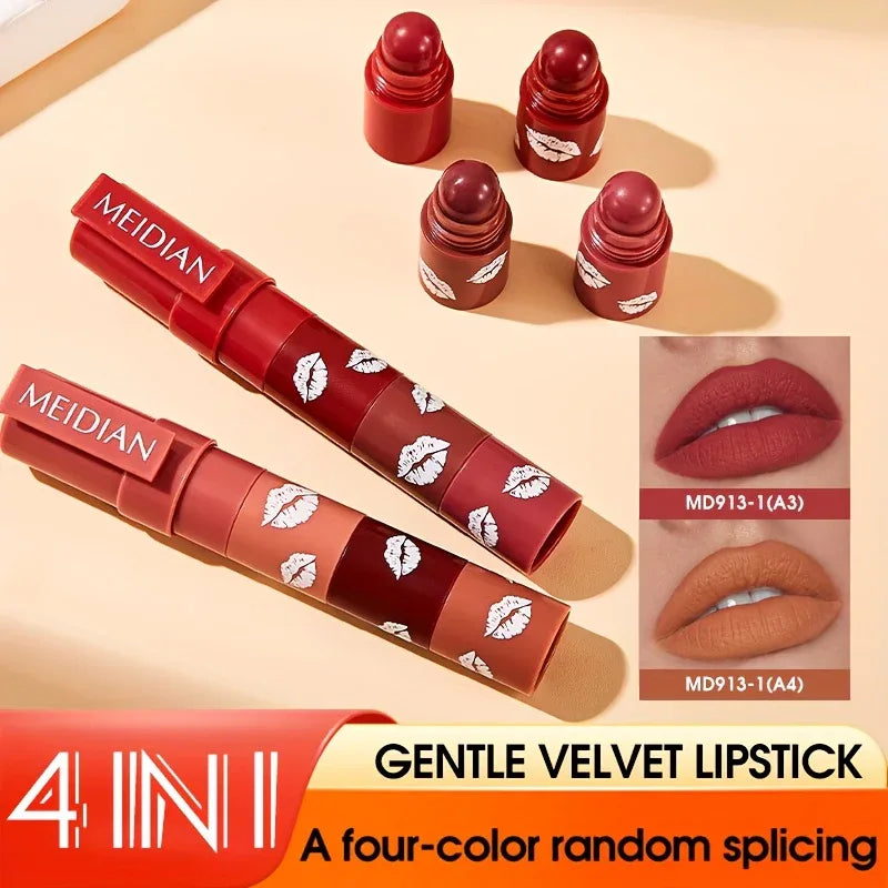 MD913 Four-In-One Matte Velvet Lipstick - alotasawkli