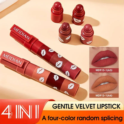 MD913 Four-In-One Matte Velvet Lipstick - alotasawkli