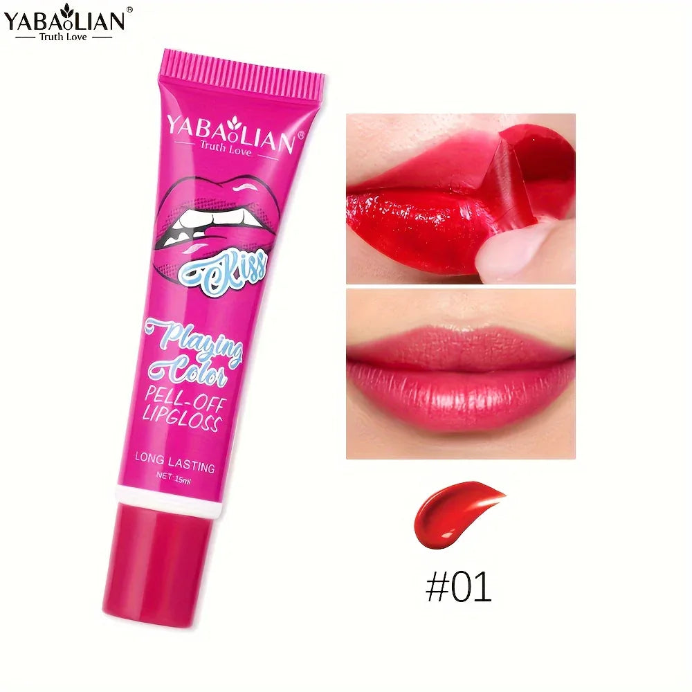 YABAOLIAN Matte Lip Gloss - Long-Lasting, Waterproof Tear - alotasawkli