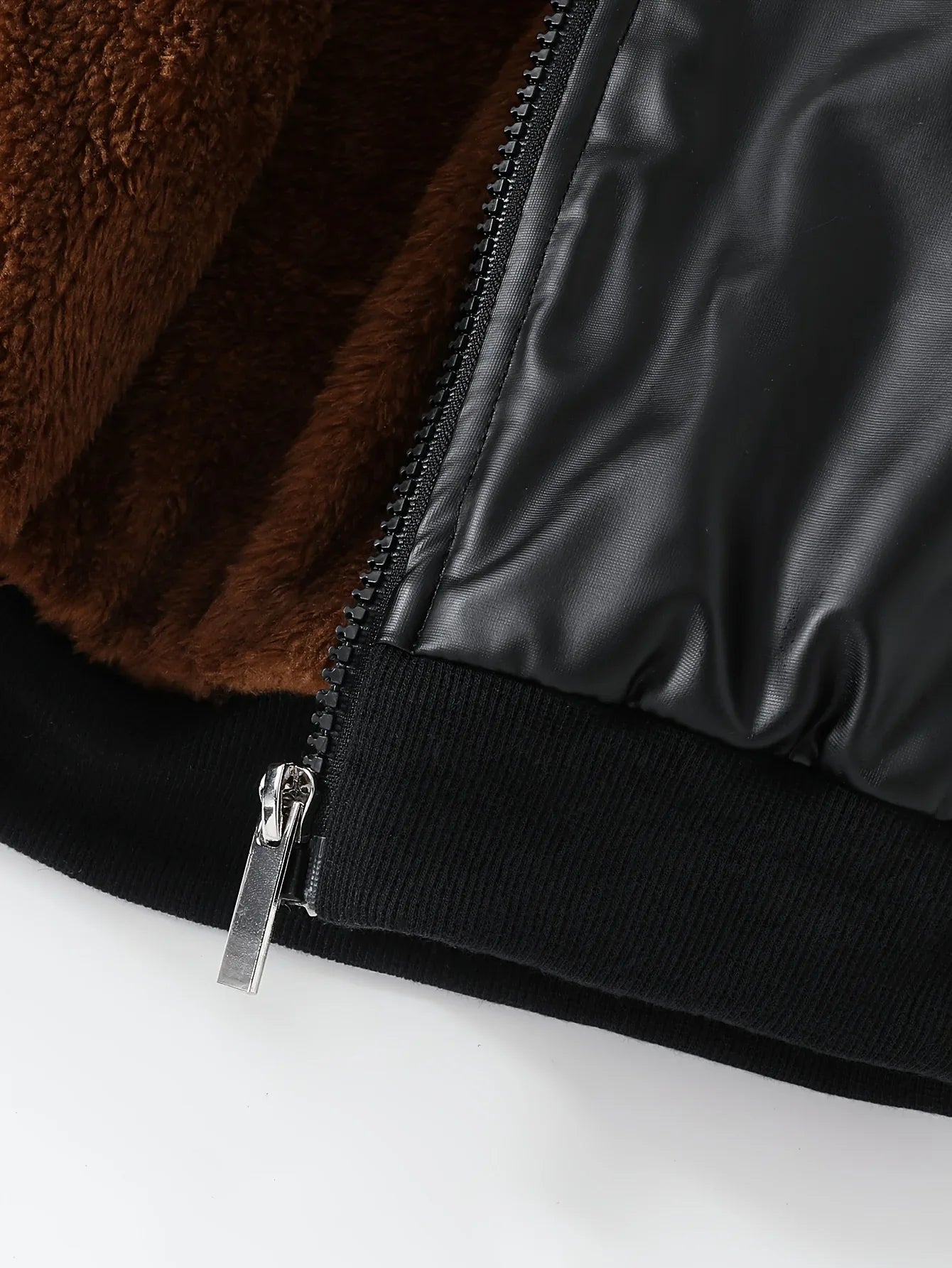 TEMU-A Cozy Fleece-Lined Hooded Zip-Up Jacket - alotasawkli