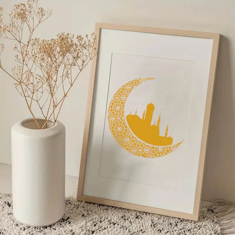 TEMU-Moorish Crescent Reusable Stencil for Art - alotasawkli