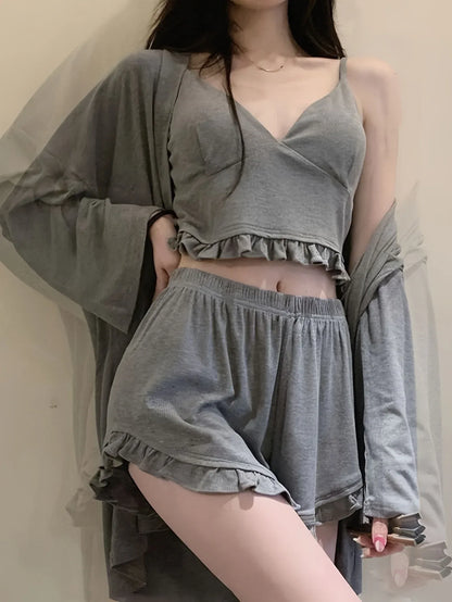 TEMU-Women'S Summer Short-Sleeve Pajamas - alotasawkli