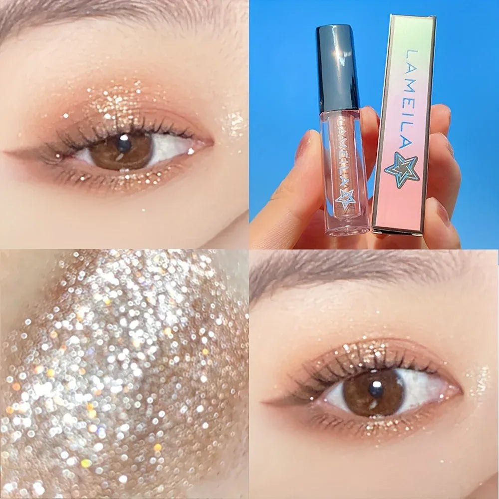 [Sparkling Liquid Eyeshadow] Sparkling Highlighter Liquid Eyeshadow - alotasawkli