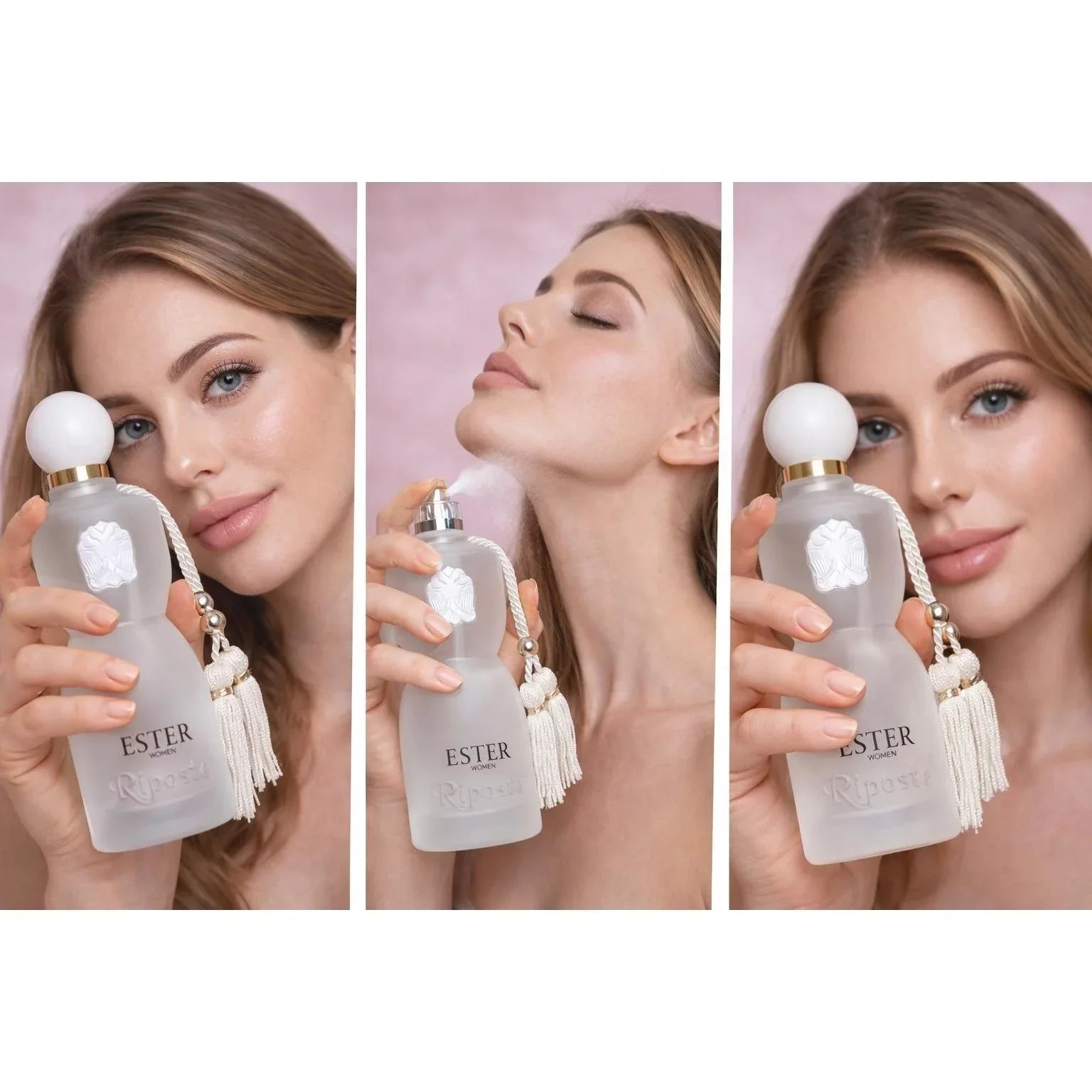 عطر نسائي 100 مل - 4 روائح فريدة، تغليف خارجي أنيق، عطور متنوعة - alotasawkli