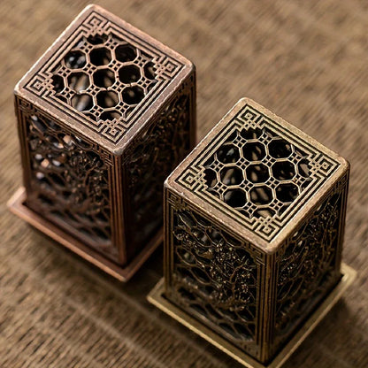 TEMU-2pcs Set Hollow Perfume Burners | Perfect for Ramadan - alotasawkli