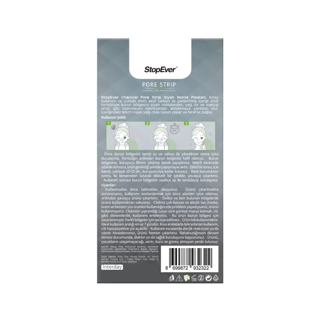 StopEver Pore Strip Blackhead Patch - alotasawkli