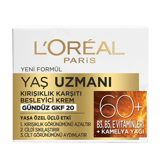 L'Oreal Paris Age Expert 60+ Anti-Wrinkle Nourishing Cream 50 ml - alotasawkli