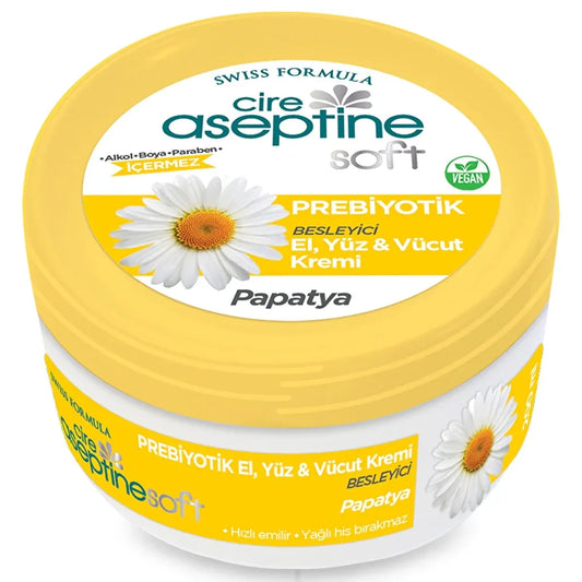 Cire Aseptine Soft Chamomile Extract Nourishing Prebiotic Cream 200 ml - alotasawkli