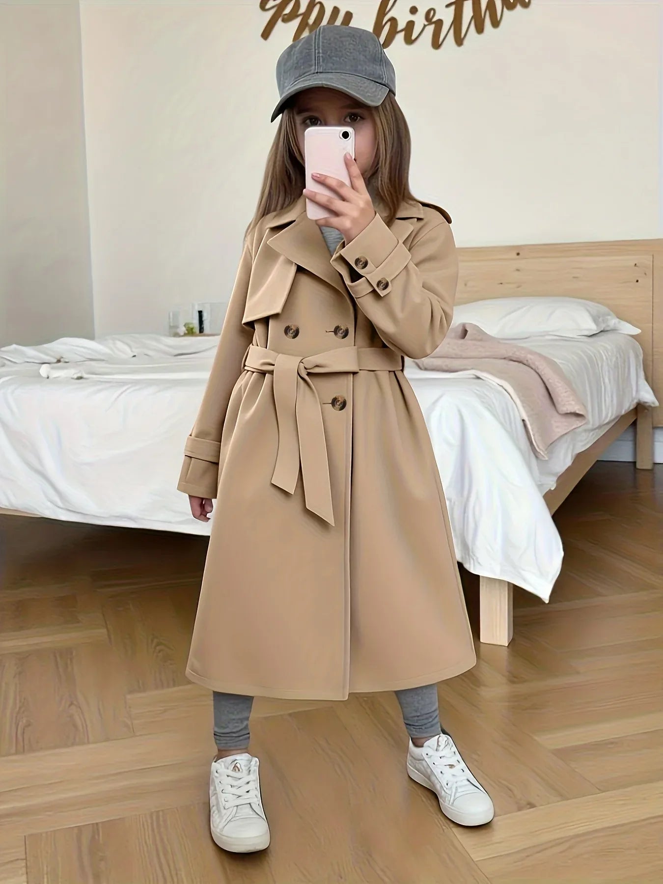 TEMU-A Stylish New Autumn-Winter Coat for Girls - alotasawkli