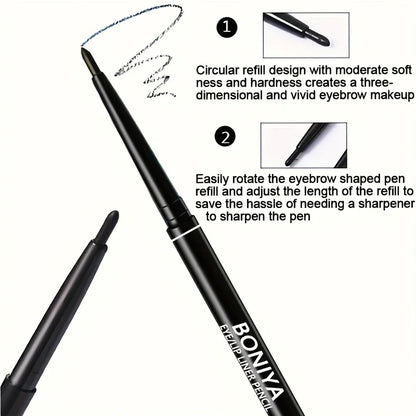 [Waterproof Eyeliner Pencil] Waterproof and Sweat-Resistant Smooth - alotasawkli