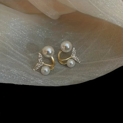 1 Pair of Fashionable and Elegant Mermaid - alotasawkli
