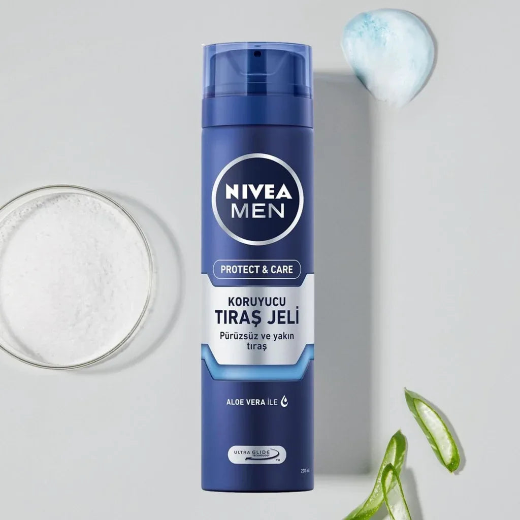 Nivea Men Protect & Care Protective Shaving Gel 200 ml - alotasawkli