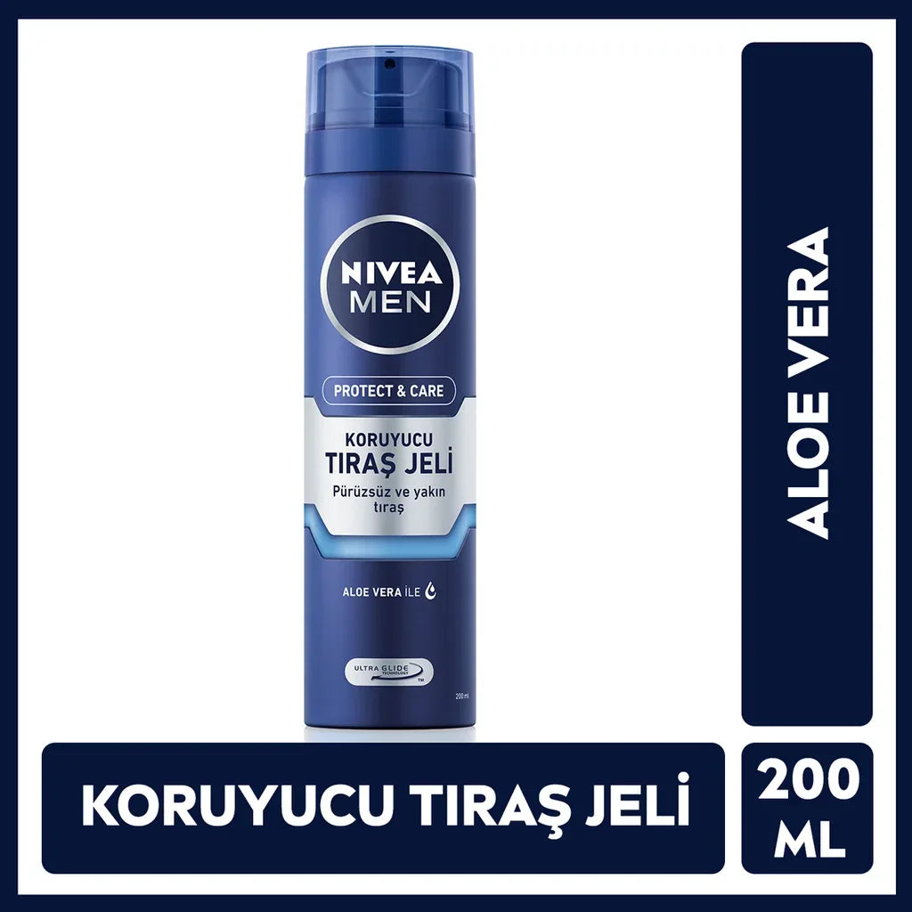 Nivea Men Protect & Care Protective Shaving Gel 200 ml - alotasawkli