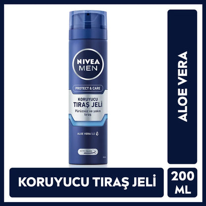 Nivea Men Protect & Care Protective Shaving Gel 200 ml - alotasawkli