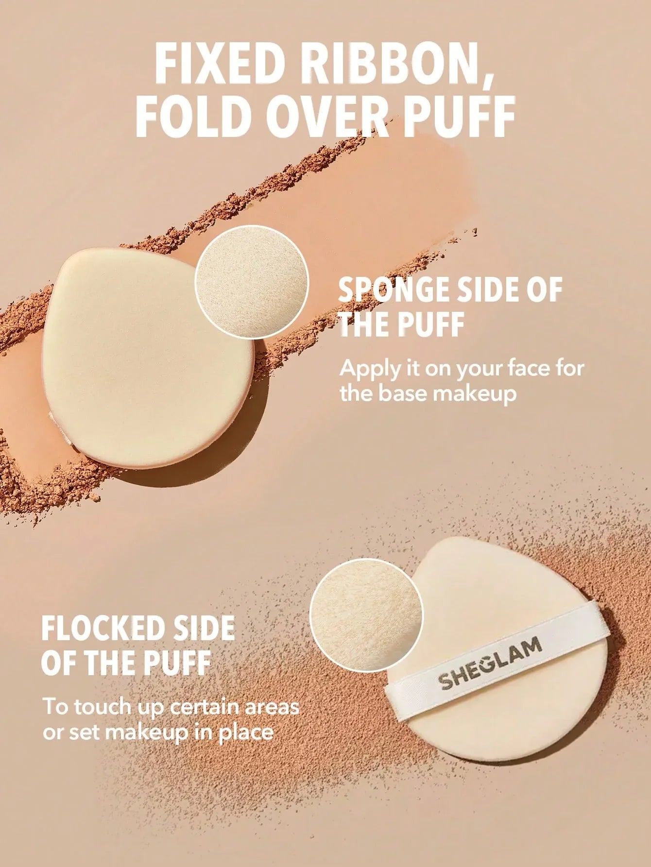 SHEGLAM Skin-Focus High-Coverage Foundation Powder – Porcelain - alotasawkli