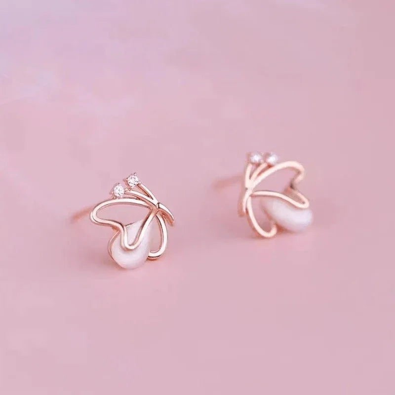 Creative and Fashionable Butterfly Earrings - alotasawkli