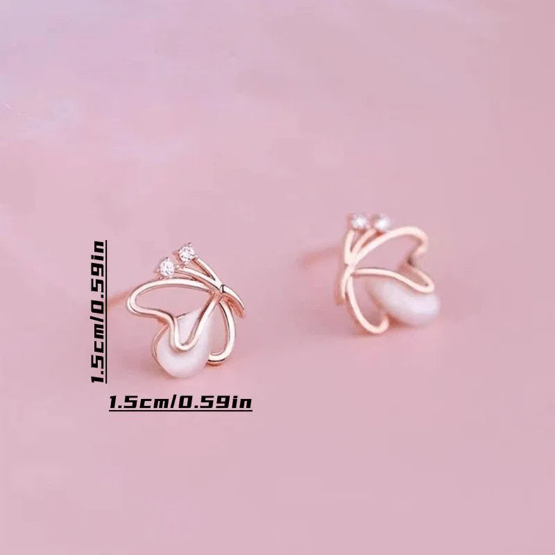 Creative and Fashionable Butterfly Earrings - alotasawkli