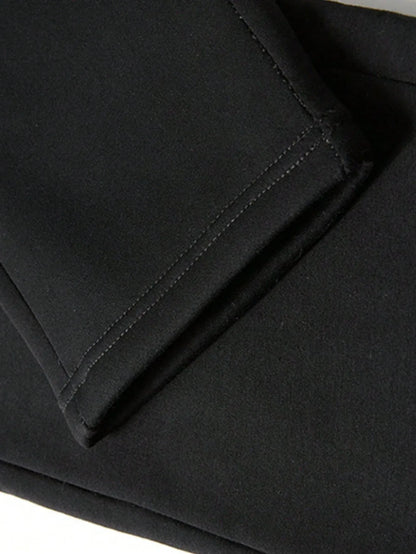 Men's Thermal Fleece-Lined Straight Leg Sweatpants - alotasawkli