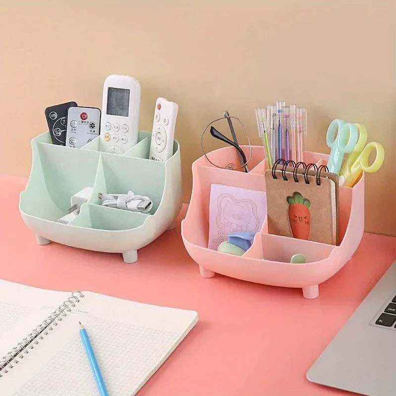 TEMU-Large-Capacity Cute Cartoon Pencil Holder & Desk Organizer - alotasawkli