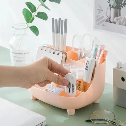 TEMU-Large-Capacity Cute Cartoon Pencil Holder & Desk Organizer - alotasawkli