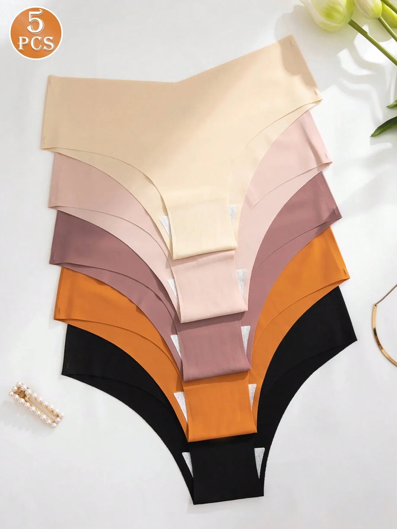 5-Piece Women’s Panty Set – Comfortable, Soft, Breathable & Attractive - alotasawkli