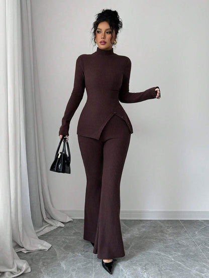 SHEIN-Opuloom 2-piece women's set consisting of a long-sleeved - alotasawkli