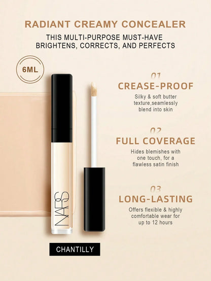 NARS Creamy Radiant Concealer – Mini Size (1.4 ml / 0.05 oz) – Shade: Custard - alotasawkli
