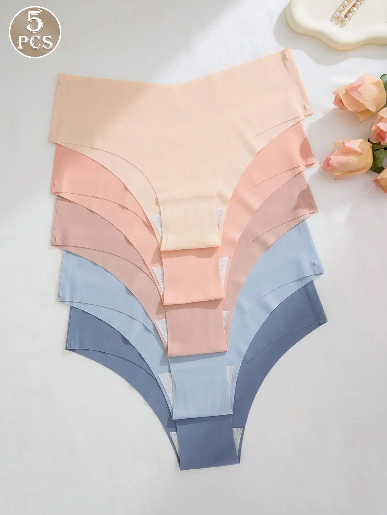 5-Piece Women’s Panty Set – Comfortable, Soft, Breathable & Attractive - alotasawkli