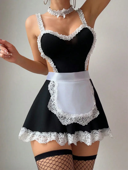 Fantasy Costume Women’s Butterfly Lingerie Set – 3 Pieces - alotasawkli