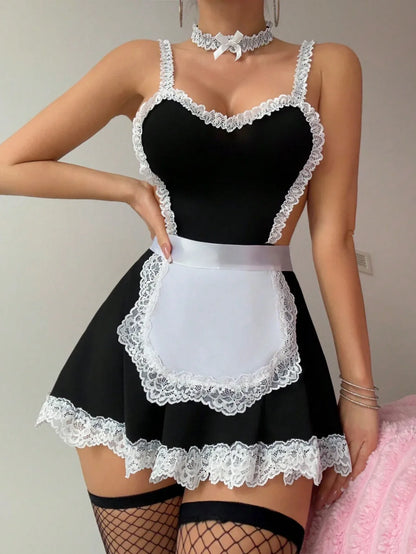 Fantasy Costume Women’s Butterfly Lingerie Set – 3 Pieces - alotasawkli