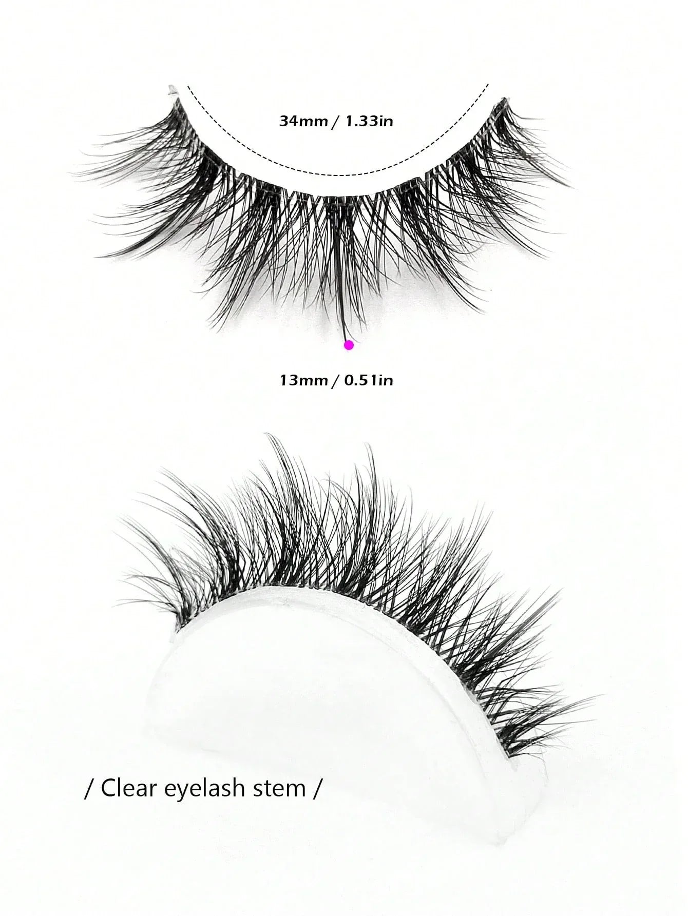 Spiky Manga False Eyelashes – 2–10 Pairs - alotasawkli