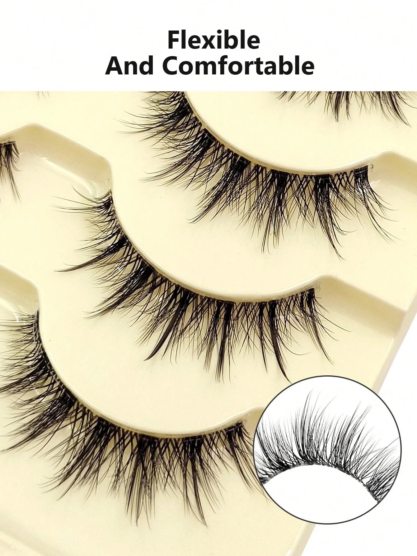 Spiky Manga False Eyelashes – 2–10 Pairs - alotasawkli