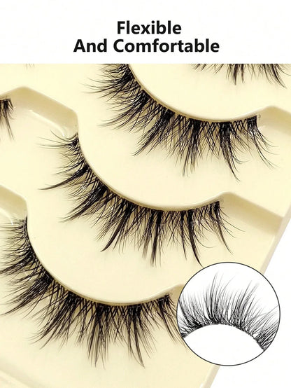 Spiky Manga False Eyelashes – 2–10 Pairs - alotasawkli