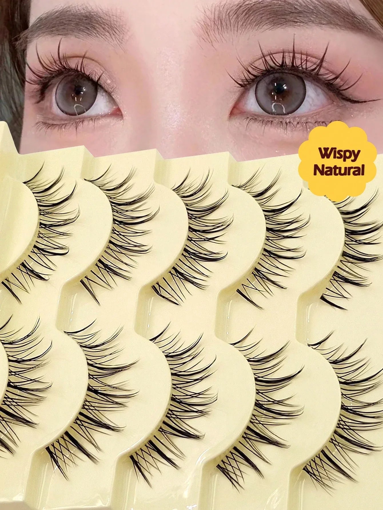 Spiky Manga False Eyelashes – 2–10 Pairs - alotasawkli